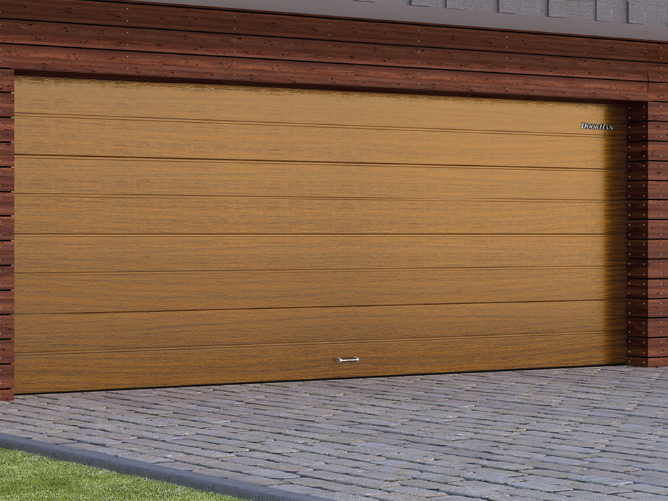 Зона применения привода промышленных секционных ворот