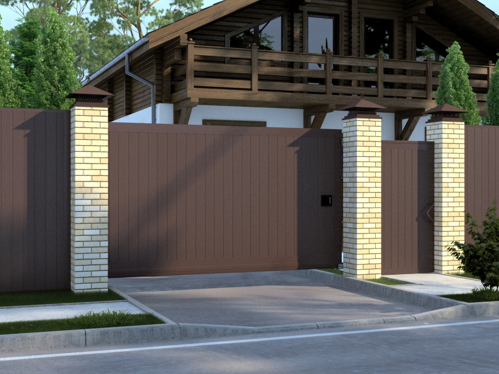 Преимущества откатных ворот SLG-S