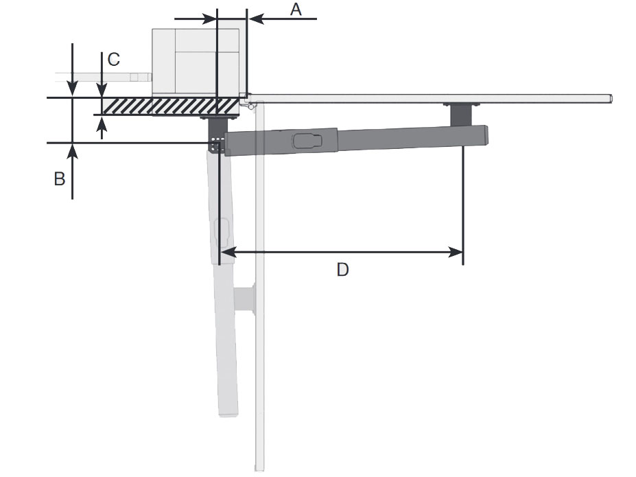 Способы монтажа привода SWING для распашных ворот Способы монтажа привода SWING для распашных ворот