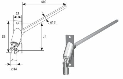 Кардан 90 RK4S