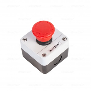 Кнопка STOP для аварийной остановки привода