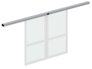 Комплект автоматической раздвижной двери с приводом AD-SP (без створок) 4600 мм в проем 2