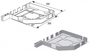 Крышка боковая RK30003 серая