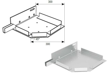 Крышка боковая RSK30001 белая