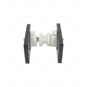 Противовес с роликом цепного барьера