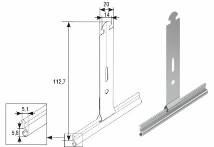 Пружина тяговая RS 90