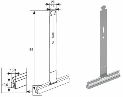 Пружина тяговая RS190