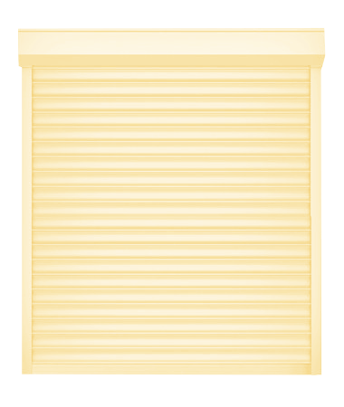 Рольставни DoorHan 2400х1500 цвета RAL 1014 (бежевый) взломостойкие с автоматикой