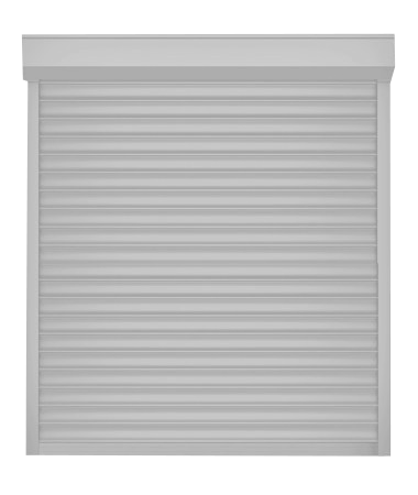 Рольставни DoorHan 2000х2000 цвета RAL 9006 (серебристый) взломостойкие без автоматики