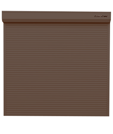 Рольворота DoorHan 5000х1900 цвета RAL 3000 (коричневый) невзломостойкие с автоматикой