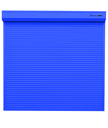 Рольворота DoorHan 4800х1700 цвета RAL 5005 (синий) взломостойкие с автоматикой