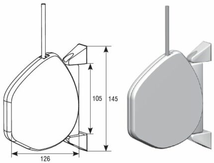 Укладчик для шнура инерционный RHS02 кор.