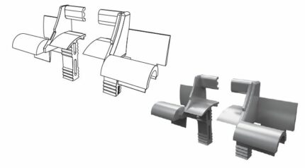 Устройство направляющее RU4502 коричневое