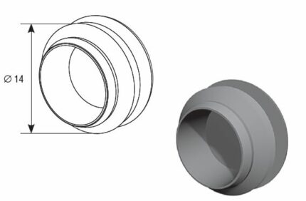Заглушка PB1405 зеленая